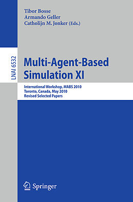 Kartonierter Einband Multi-Agent-Based Simulation XI von 