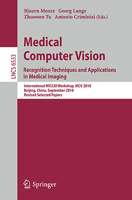 Kartonierter Einband Medical Computer Vision von 