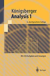 E-Book (pdf) Analysis 1 von Konrad Königsberger