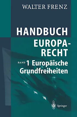 E-Book (pdf) Handbuch Europarecht von Walter Frenz