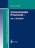 E-Book (pdf) Internationales Privatrecht  Art. 346 EGBGB von Dirk Looschelders