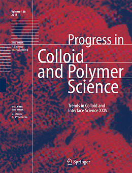 Fester Einband Trends in Colloid and Interface Science XXIV von 