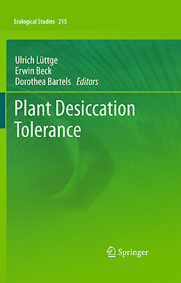 Fester Einband Plant Desiccation Tolerance von 