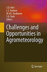 eBook (pdf) Challenges and Opportunities in Agrometeorology de S.D. Attri, L.S. Rathore, M.V.K. Sivakumar