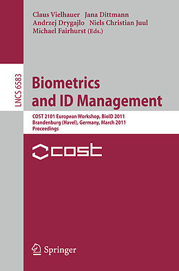 E-Book (pdf) Biometrics and ID Management von 