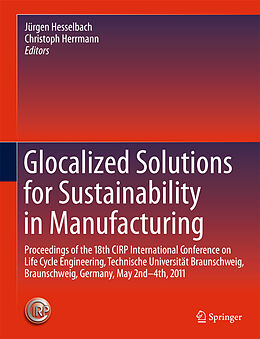 Fester Einband Glocalized Solutions for Sustainability in Manufacturing von 