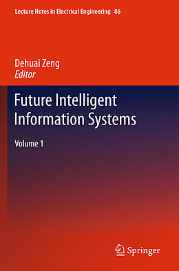 Livre Relié Future Intelligent Information Systems de 