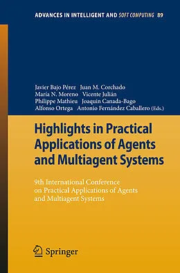 E-Book (pdf) Highlights in Practical Applications of Agents and Multiagent Systems von Joaquin Canada-Bago, Philippe Mathieu, Vicente Julián
