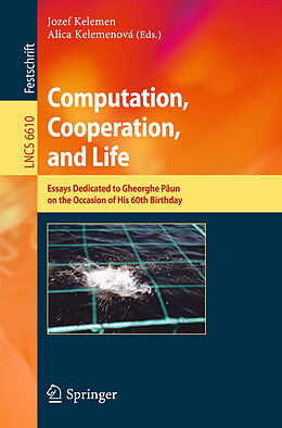 E-Book (pdf) Computation, Cooperation, and Life von 