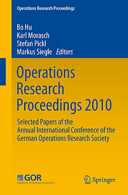 Kartonierter Einband Operations Research Proceedings 2010 von 