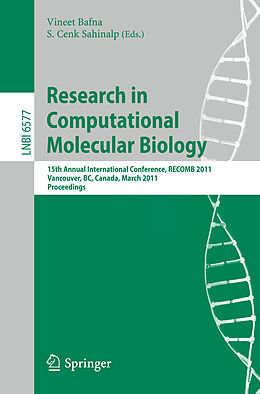 Kartonierter Einband Research in Computational Molecular Biology von 