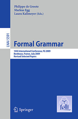 Kartonierter Einband Formal Grammar von 