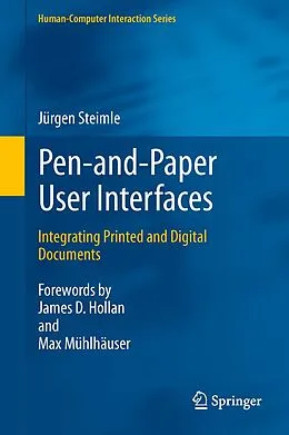 E-Book (pdf) Pen-and-Paper User Interfaces von Jürgen Steimle