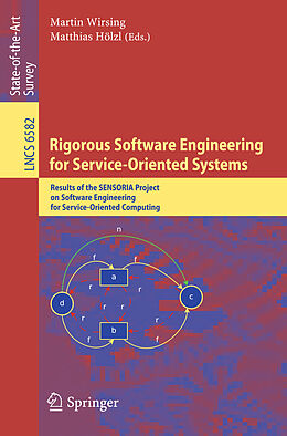 Kartonierter Einband Rigorous Software Engineering for Service-Oriented Systems von 