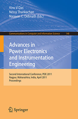 Couverture cartonnée Advances in Power Electronics and Instrumentation Engineering de 