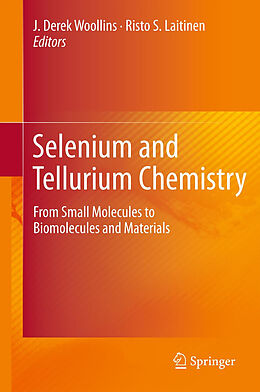 Fester Einband Selenium and Tellurium Chemistry von 