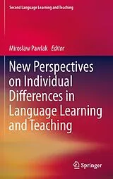 Fester Einband New Perspectives on Individual Differences in Language Learning and Teaching von