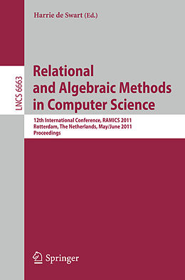 Kartonierter Einband Relational and Algebraic Methods in Computer Science von 