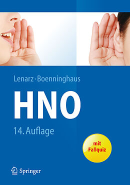 Kartonierter Einband Hals-Nasen-Ohren-Heilkunde von Thomas Lenarz, Hans-Georg Boenninghaus