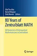 E-Book (pdf) 80 Years of Zentralblatt MATH von Olaf Teschke, Bernd Wegner, Dirk Werner