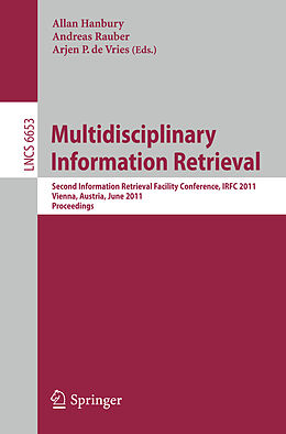 Kartonierter Einband Multidisciplinary Information Retrieval von 