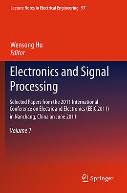 eBook (pdf) Electronics and Signal Processing de Wensong Hu