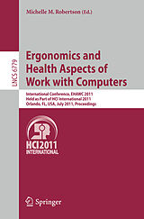 eBook (pdf) Ergonomics and Health Aspects of Work with Computers de 