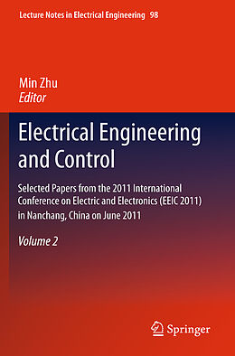 Livre Relié Electrical Engineering and Control de 