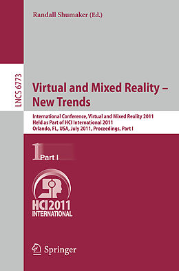 Kartonierter Einband Virtual and Mixed Reality - New Trends, Part I von 