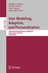 eBook (pdf) User Modeling, Adaptation and Personalization de 