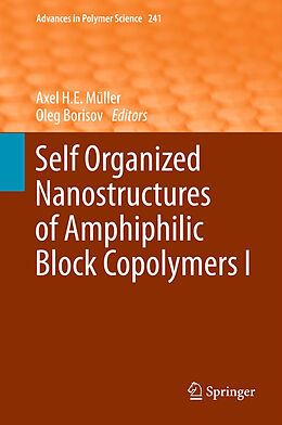 eBook (pdf) Self Organized Nanostructures of Amphiphilic Block Copolymers I de 