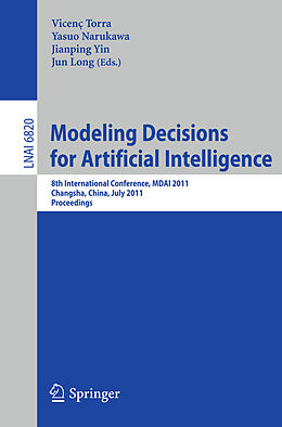 Kartonierter Einband Modeling Decision for Artificial Intelligence von 