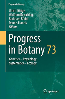 Fester Einband Progress in Botany Vol. 73 von 