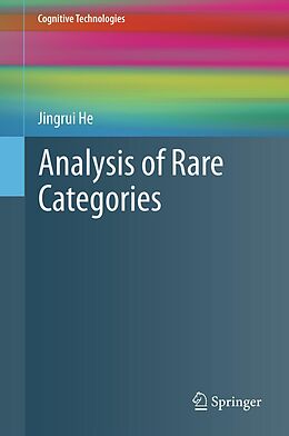 eBook (pdf) Analysis of Rare Categories de Jingrui He