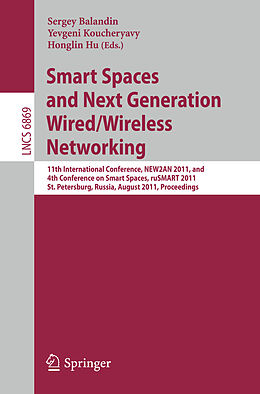 Kartonierter Einband Smart Spaces and Next Generation Wired/Wireless Networking von 