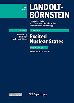 Fester Einband Z = 30-47. Excited Nuclear States von Zoya N Soroko, Sergey I. Sukhoruchkin, Ulrich Kneissl
