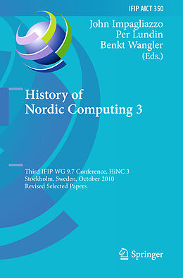 Fester Einband History of Nordic Computing 3 von 