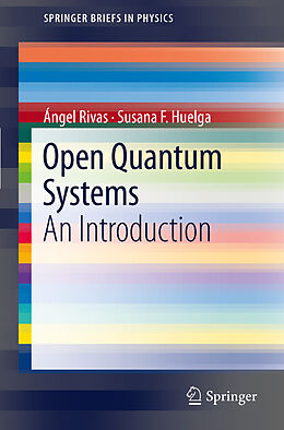 Kartonierter Einband Open Quantum Systems von Susana F. Huelga, Ángel Rivas