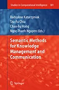 E-Book (pdf) Semantic Methods for Knowledge Management and Communication von 