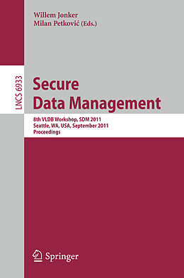 Kartonierter Einband Secure Data Managment von 