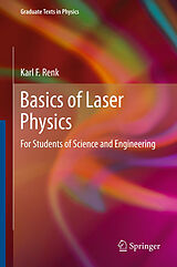 Livre Relié Basics of Laser Physics de Karl F. Renk