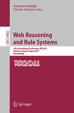 Kartonierter Einband Web Reasoning and Rule Systems von 