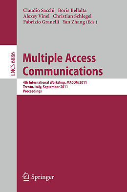 E-Book (pdf) Multiple Access Communications von 