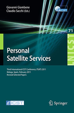 Kartonierter Einband Personal Satellite Services von 