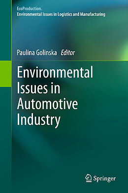 Livre Relié Environmental Issues in Automotive Industry de 