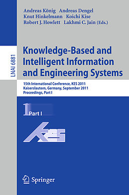 Couverture cartonnée Knowledge-Based and Intelligent Information and Engineering Systems, Part I de 
