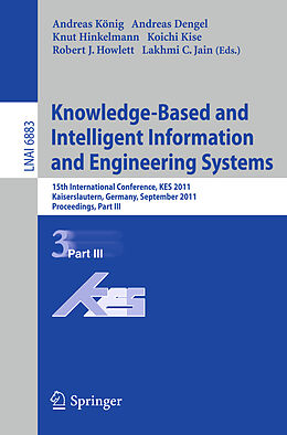 E-Book (pdf) Knowledge-Based and Intelligent Information and Engineering Systems, Part III von 