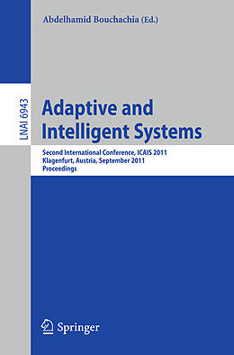 Kartonierter Einband Adaptive and Intelligent Systems von 