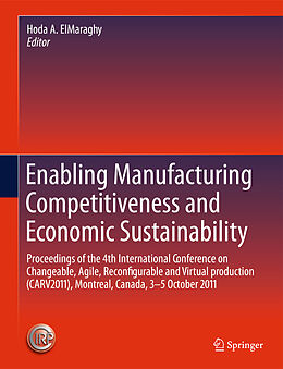 Fester Einband Enabling Manufacturing Competitiveness and Economic Sustainability von 
