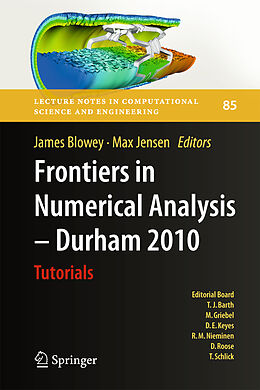 Fester Einband Frontiers in Numerical Analysis - Durham 2010 von 
